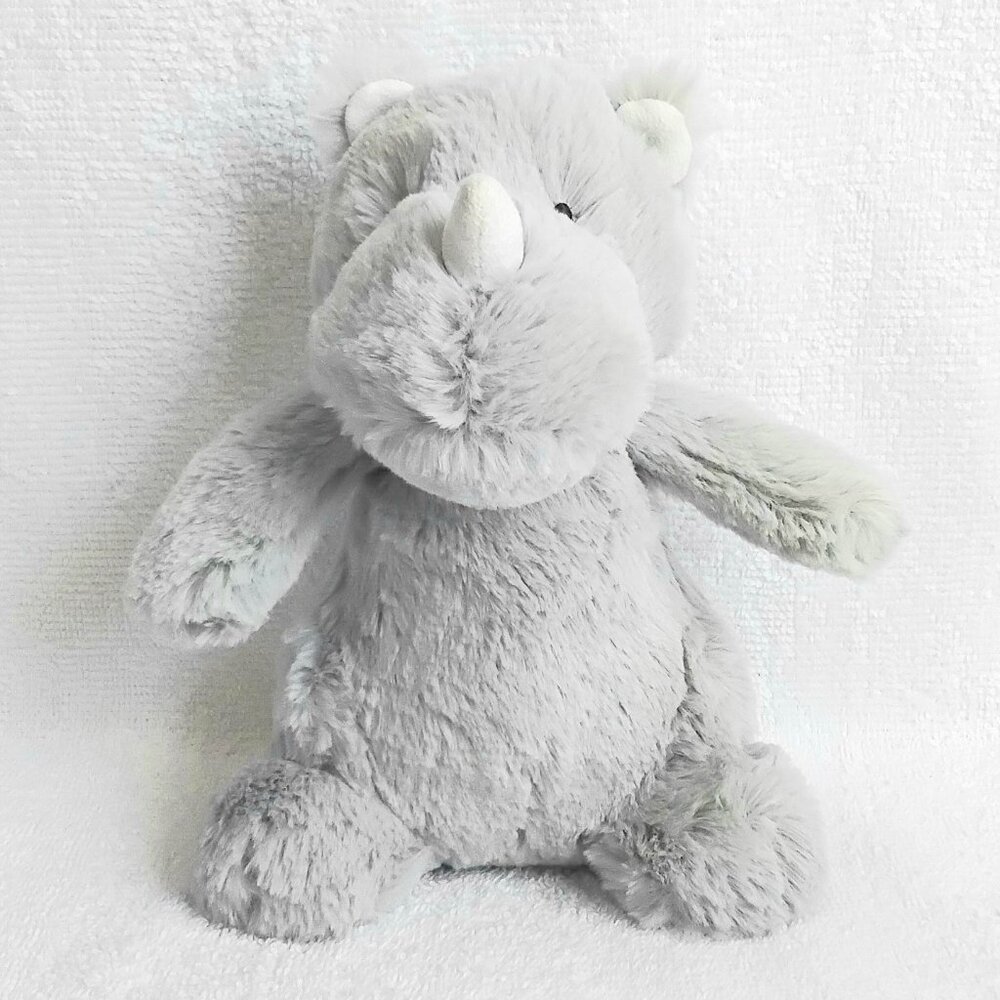 3/$24 Plush Rhino Measuring 7 1/2" Sitting by F & F!!